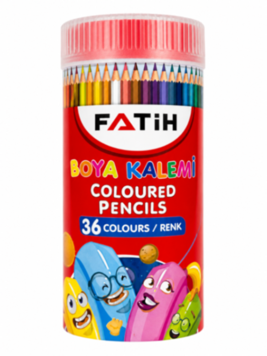 FATİH 36 LI TÜP KURU BOYA KALEMİ