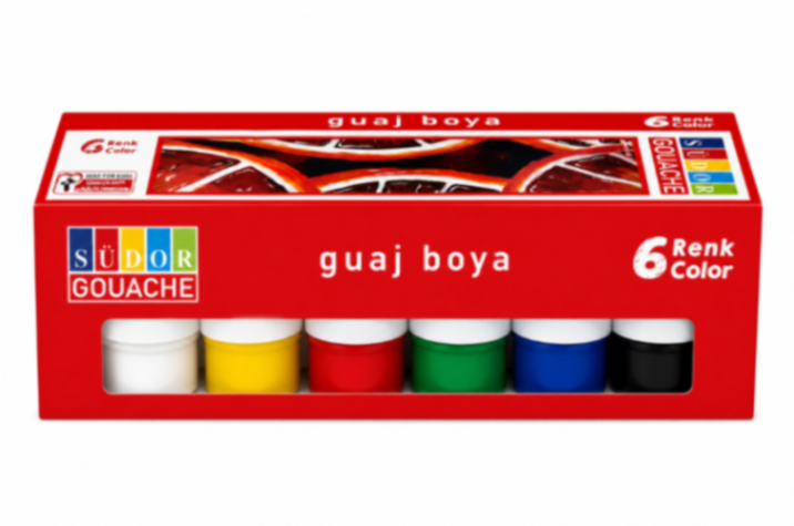 SUDOR GUAJ BOYA 6 RENK