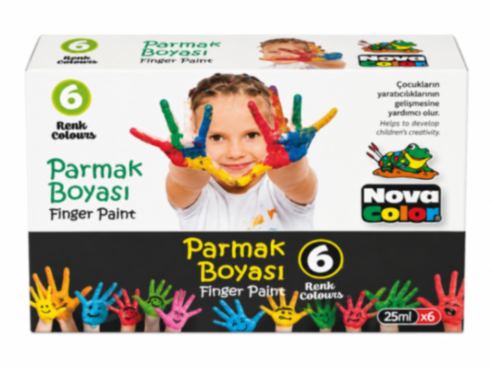 NOVA COLOR PARMAK BOYASI 6 RENK
