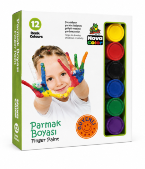 NOVA COLOR PARMAK BOYASI 12 RENK