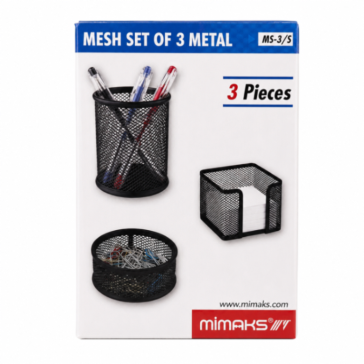 3 METAL OFİS SET